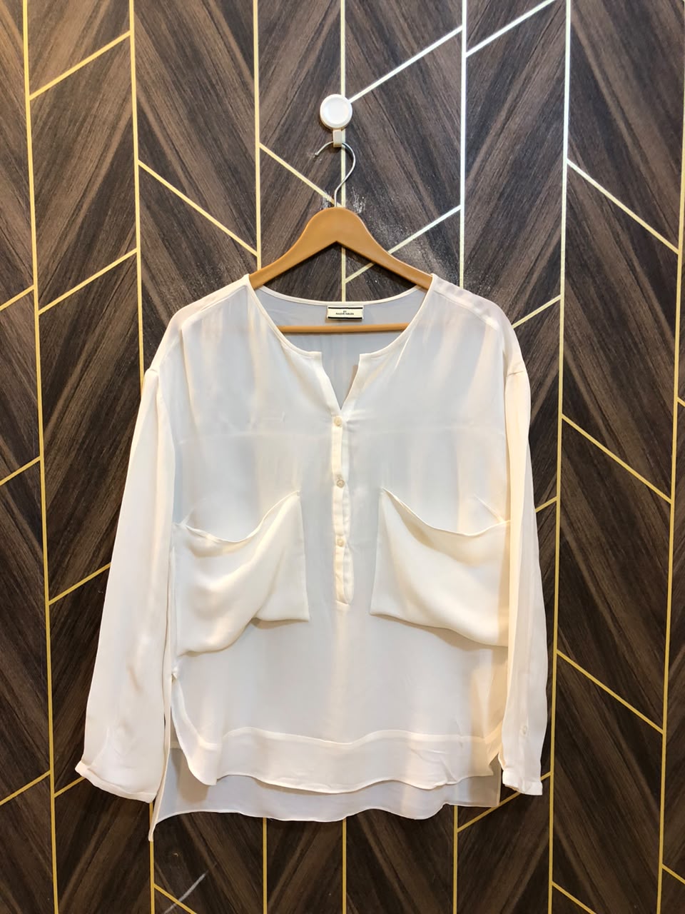 Western Top Chiffon – Large Size (Chest: 21 , Length: 28 )
