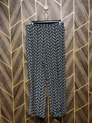 Western Chiffon Plazo Medium | Size Waist 32 | Length 38