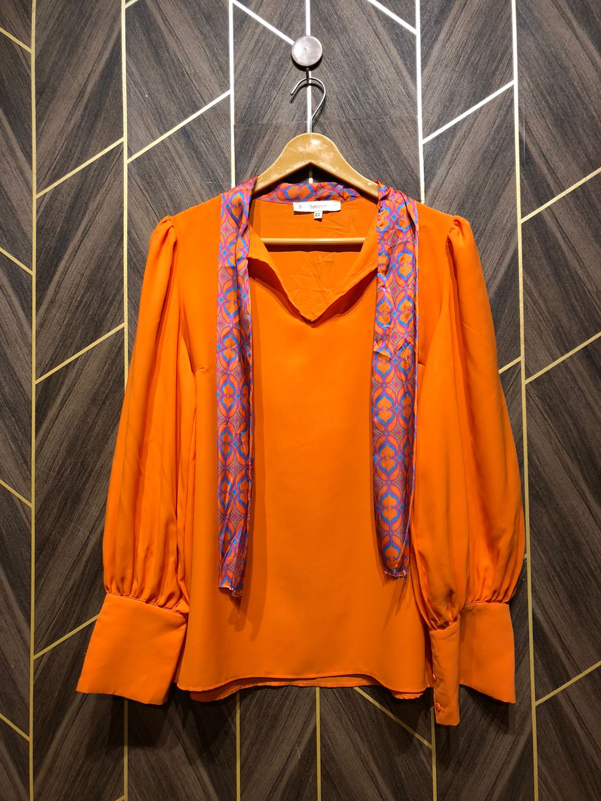 Western Top Chiffon – Medium Size (Chest: 19, Length: 26  )
