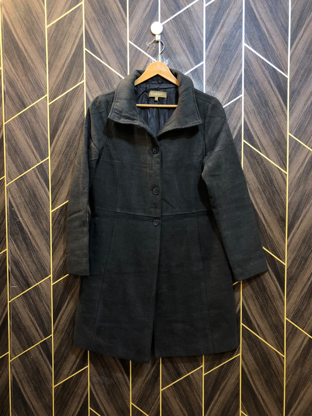 Women Wool Coat Medium | Size | Chest 19 | Length 34