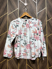 Western Top Chiffon – Small Size 14 15 years kids (Chest: 18, Length: 22 )
