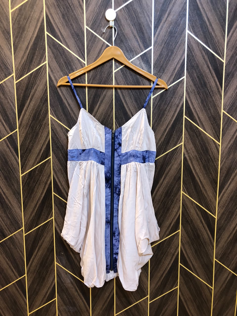 Mini Dress Linen Small Size Chest 18 Length  35