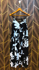 Western Long Maxi Silk Small | Size | Chest 18 | Length 48