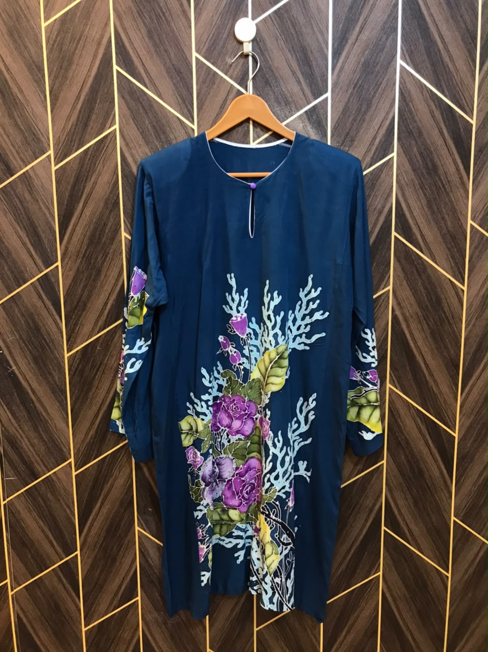 Women Linen Cord Set | Shirt Chest 22 | Shirt Length 38| Skirt Waist 34  | Skirt Length 42