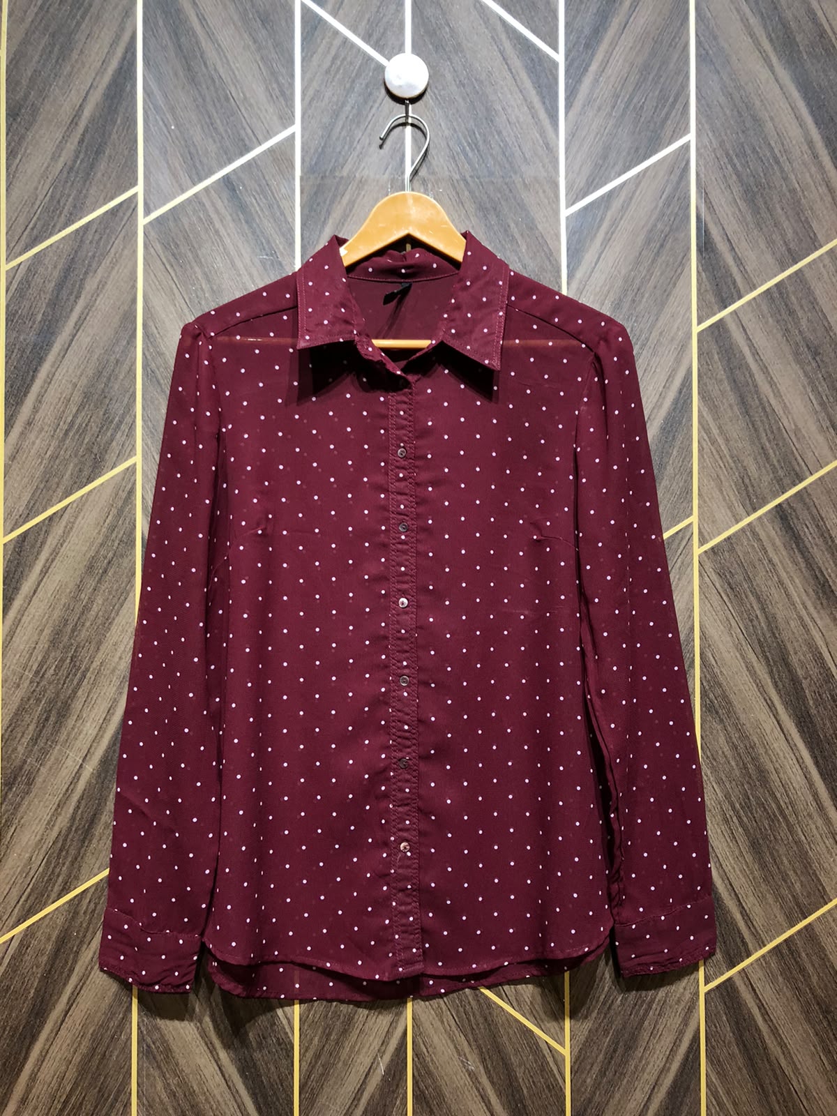 Western Top Chiffon – Small Size (Chest: 18, Length: 26 )