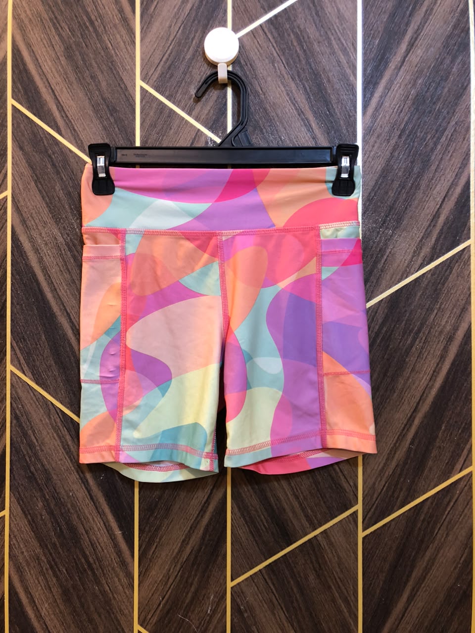 Women Mini Shorts for gym  Jersey Small | Size Waist 28