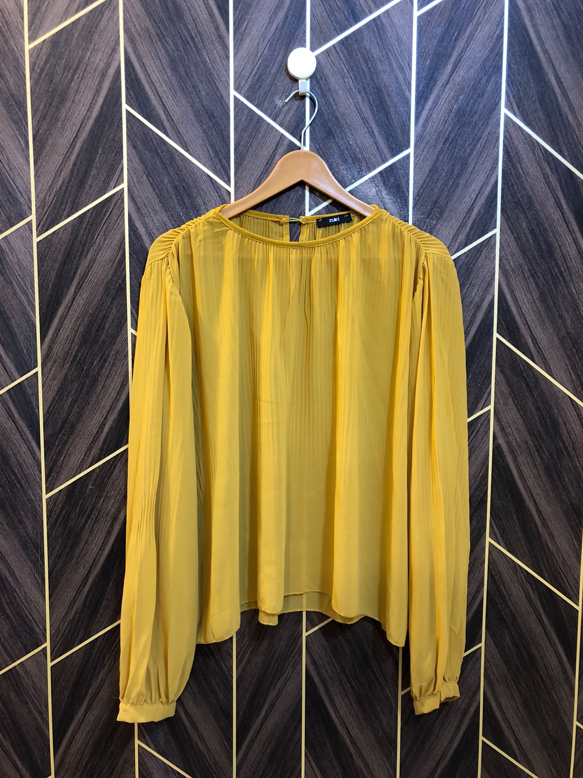 Western Top Chiffon – Large Size (Chest: 20, Length: 24 ) baggy
