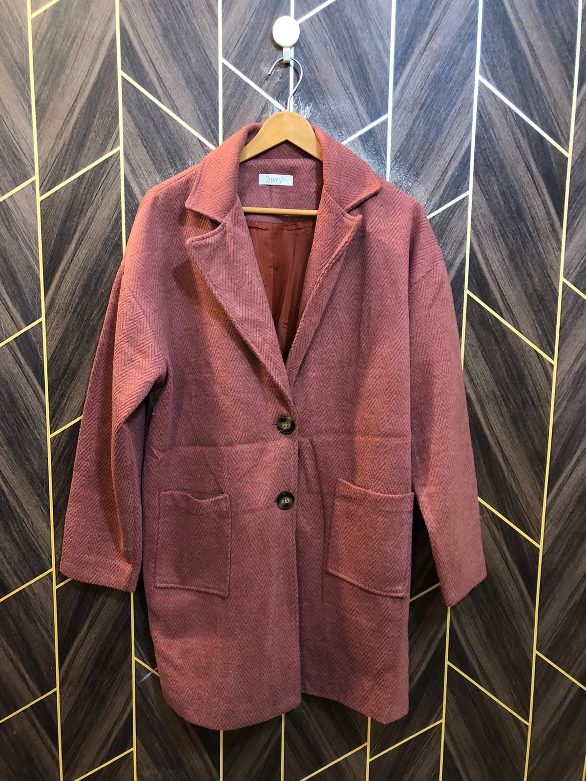 Women Wool Coat 1XL | Size | Chest 23 | Length 34