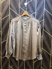 Western Top Silk – 2XL Size (Chest: 24, Length: 27 )