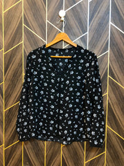 Western Top Chiffon – Small Size (Chest: 18, Length: 24 )