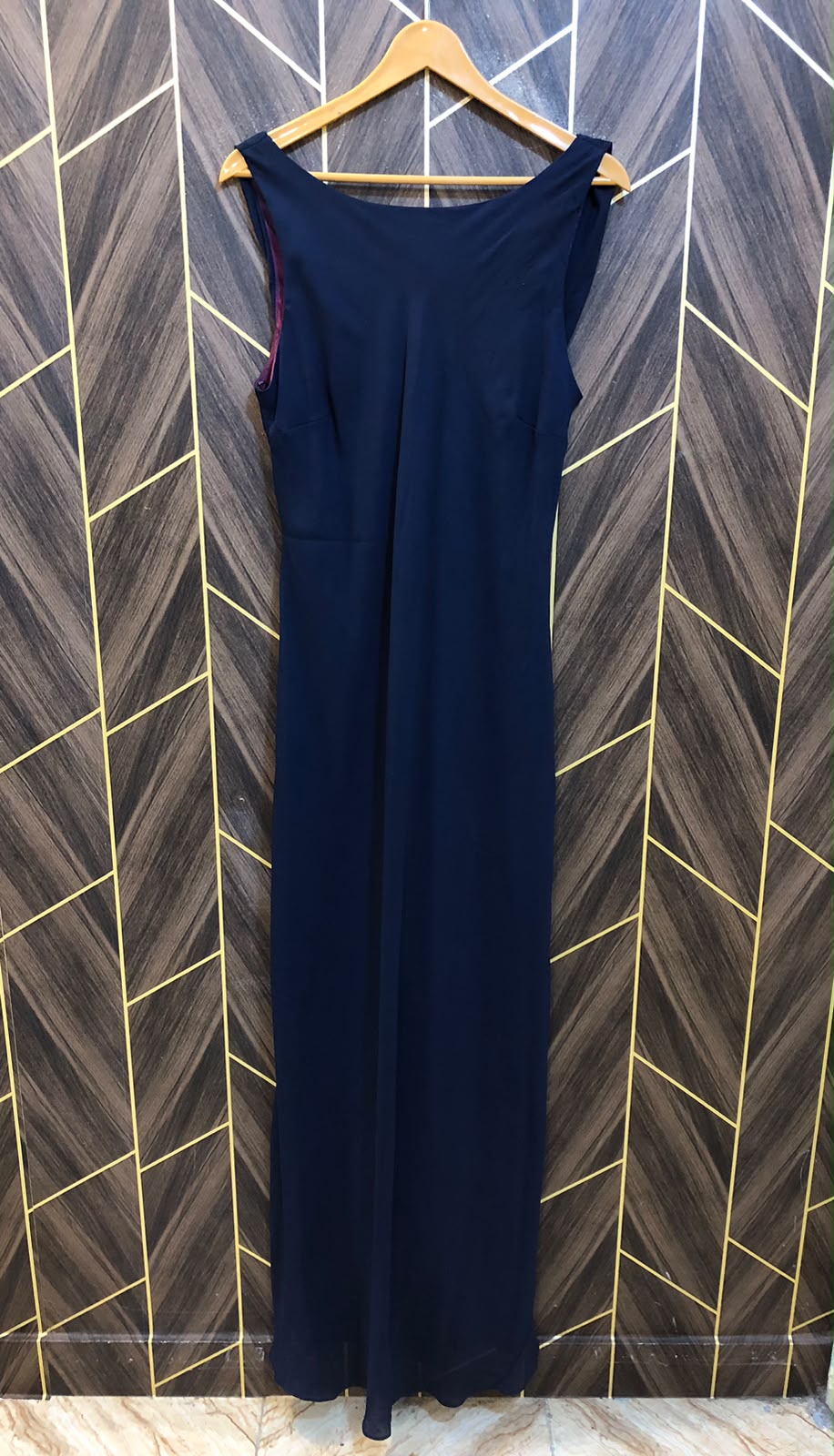 Western Long Maxi Chiffon Large | Size | Chest 20 | Length 61