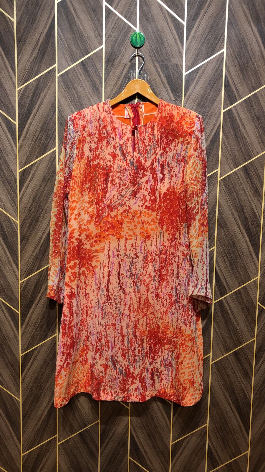 Chiffon Cordset – Small (Shirt Chest 19, Length 39 | Skirt Waist 30 , Length 40 )