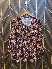 Western Top Linen – 4XL Size (Chest: 26, Length: 25 )