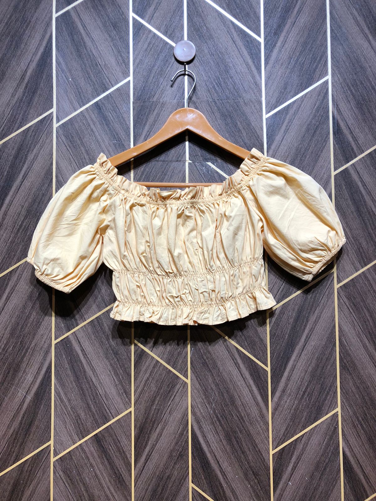 Trendy Cotton CropTop Size X Small