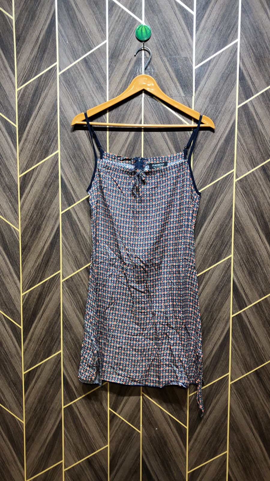 Mini Dress Linen Small Size Chest 17 Length 33