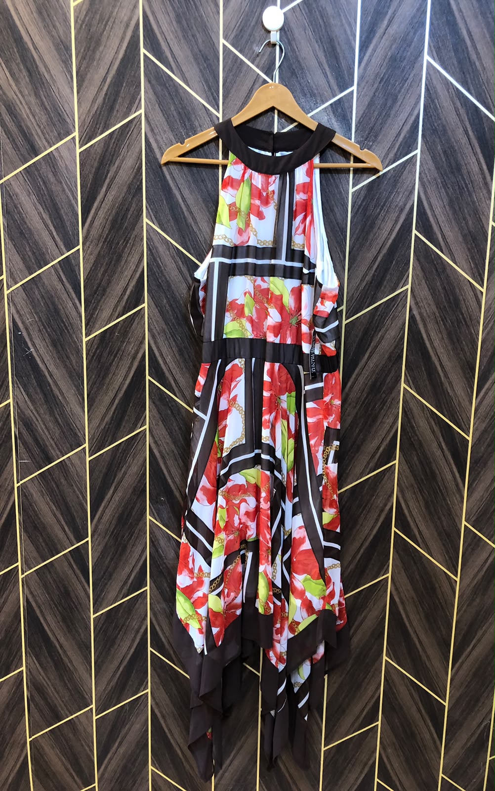 Western Long Maxi Chiffon Large | Size | Chest 20 | Length 56