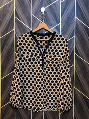 Western Top Chiffon – Medium Size (Chest: 19, Length: 28 )