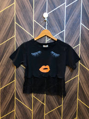 Trendy Jersey CropTop Siz e Small