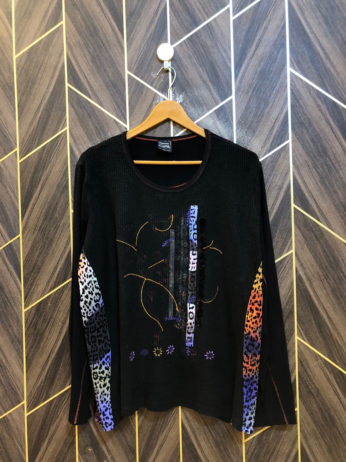 Women Crop Sweater Large | Size | Chest 20 | Length 26 baggy