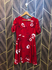 Mini Dress Chiffon Medium Size Chest 19 Length 33