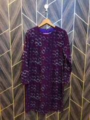 Women Chiffon Cord Set | Shirt Chest 18 | Shirt Length 39 | Skirt Waist 28 | Skirt Length 40