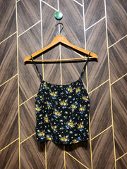 Trendy Chiffon CropTop Size X Small