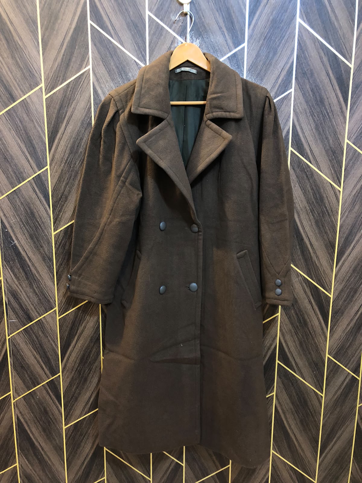 Women Wool Coat Large | Size | Chest 21 | Length 42