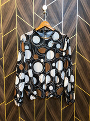 Western Top Chiffon – Medium Size (Chest: 19, Length: 25)