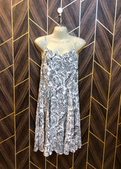 Mini Dress Linen Medium Size Chest 19 Length 39