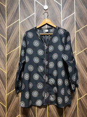 Western Top Chiffon – Large Size (Chest: 20, Length: 29  )
