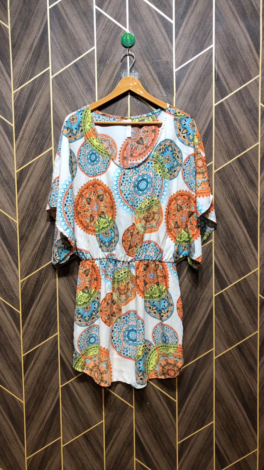 Mini Dress Linen Medium Size Chest 19 TO 20  Length 36