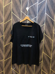 T-Shirt Jersey Large Size Length 27 baggy
