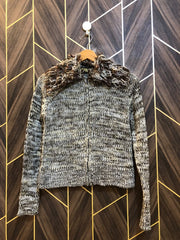 Women Crop Sweater Small | Size | Chest 18 | Length 19