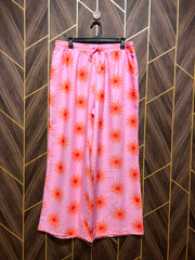 Western Chiffon Plazo Medium to Large | Size Waist 32–34 | Length 42