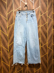 Women Wide Leg Jeans Medium | Waist 30 | Length 40