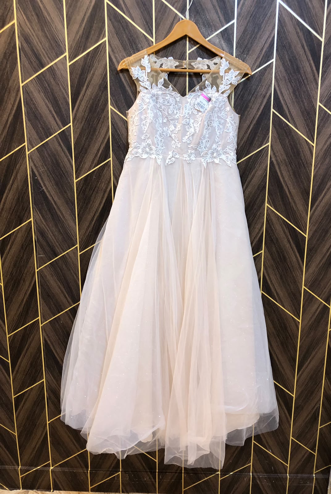 Western Long Maxi net X Small | Size | Chest 17 | Length 52