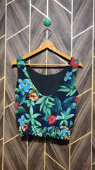 Trendy net Jersey CropTop Size Small