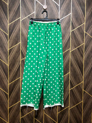 Western Chiffon Plazo X Small to Small | Size Waist 26–28 | Length 35