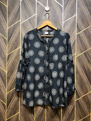 Western Top Chiffon – Large Size (Chest: 20, Length: 28 )