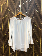 Western Top Chiffon (See Through) – Large Size (Chest: 21 , Length: 27 )