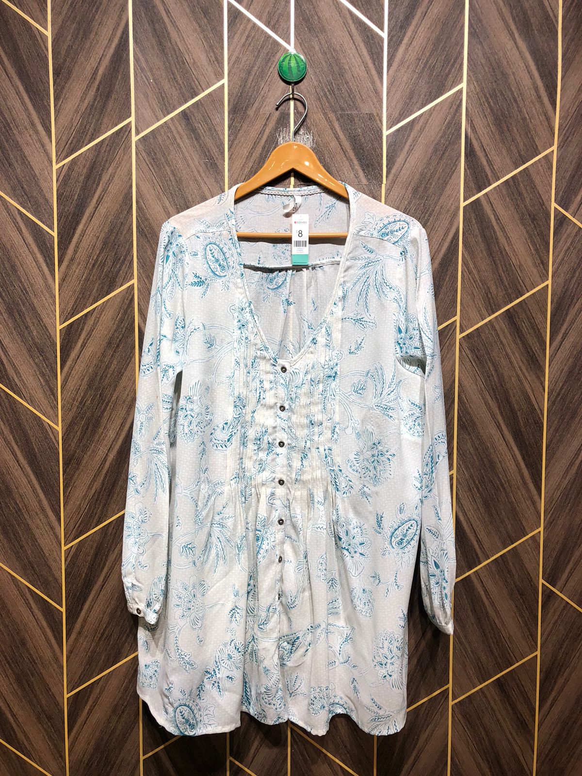Western Top Chiffon (See Through) – XX-Large Size (Chest: 26 , Length: 34)