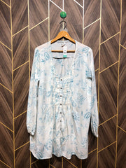 Western Top Chiffon (See Through) – XX-Large Size (Chest: 26 , Length: 34)