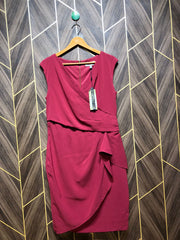 Mini Dress Chiffon jersey  Large Size Chest 20 Length 39