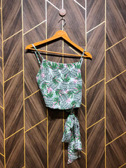 Trendy crop top x small  linen