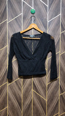 Trendy net  Jersey CropTop Size Small