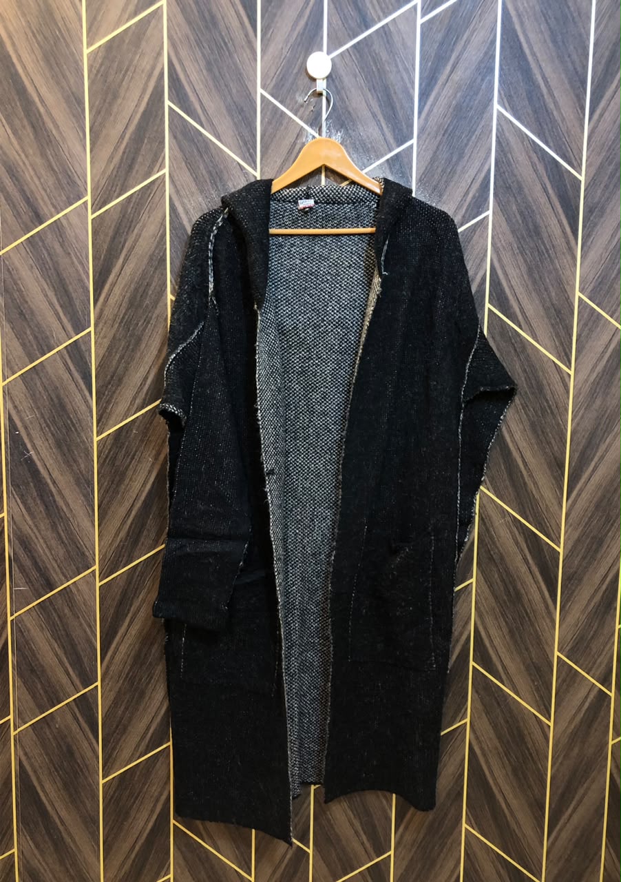 Women Wool Cardigan Sweater Large | Size | Chest 20 | Length 40