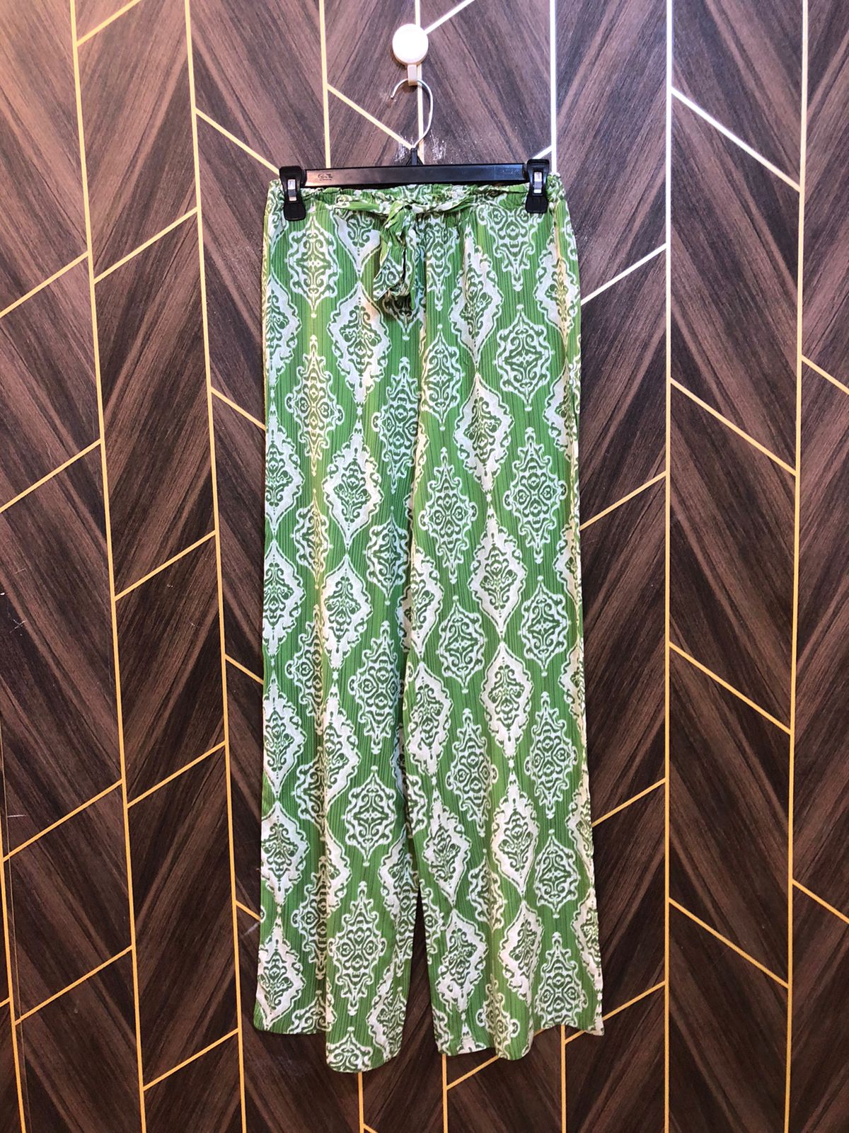 Western Linen Plazo X Small to Small | Size Waist 26–28 | Length 40