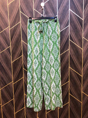 Western Linen Plazo X Small to Small | Size Waist 26–28 | Length 40