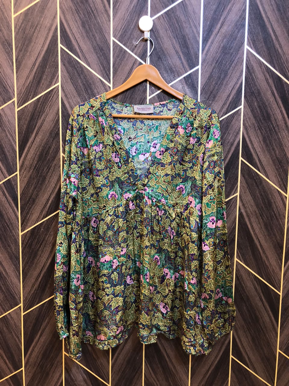 Western Top Silk – X-Large Size (Chest: 22, Length: 29  )