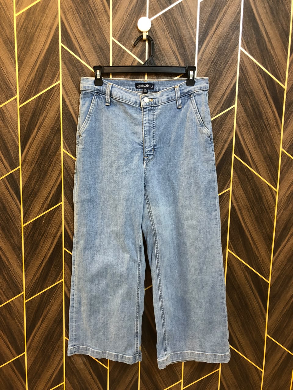 Women High Waist Wide Leg Jeans Medium | Waist 32  | Length 36